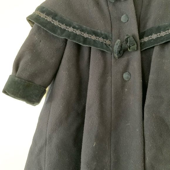 VINTAGE Rothschild Wool Pea Coat - Picture 6 of 8